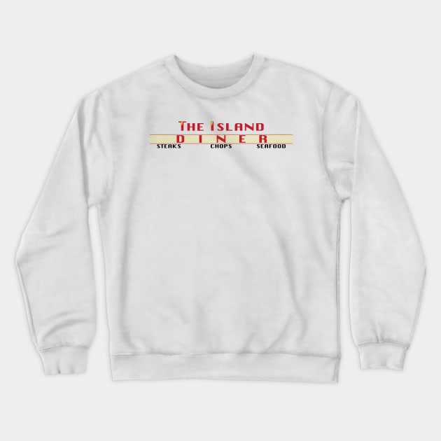 The Island Diner Crewneck Sweatshirt by frizbee